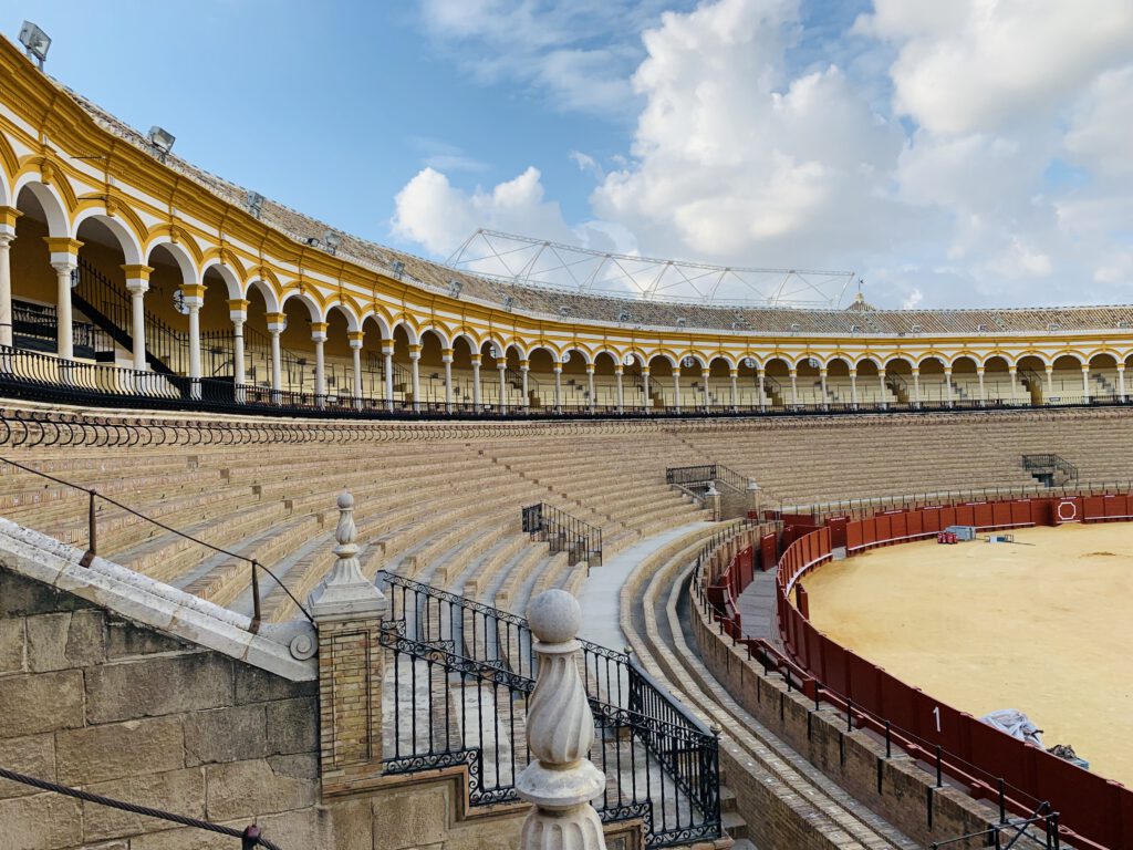 Stierenvechten in Plaza de Toros, Sevilla