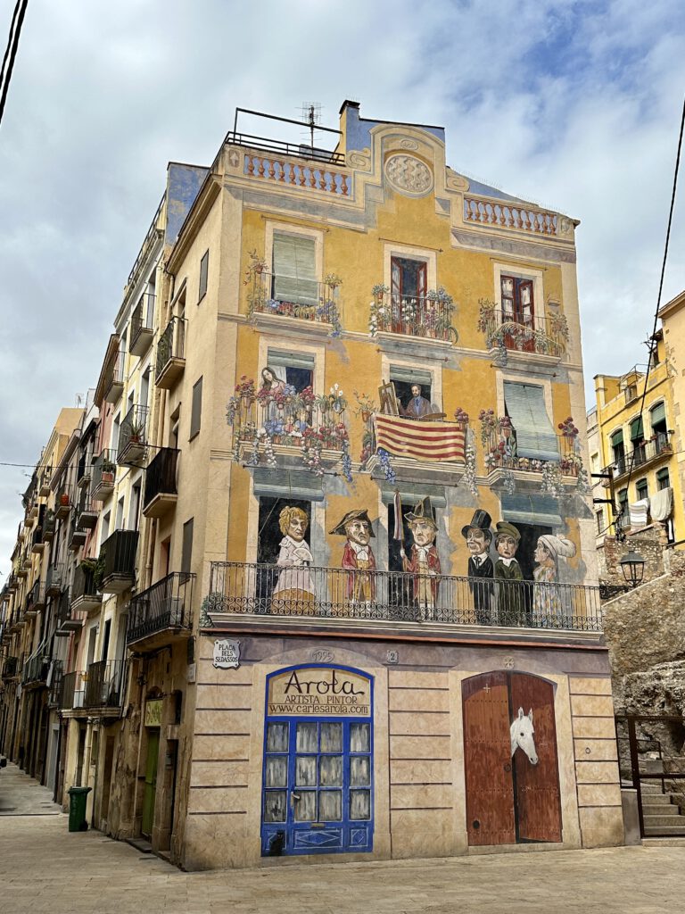 Street art in tarragona