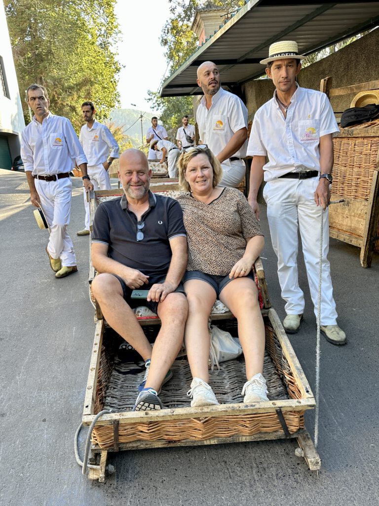 Doen in Funchal: toboggan ride