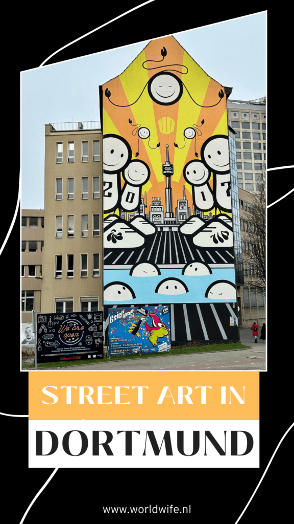 De mooiste street art en graffiti in Dortmund, Duitsland.