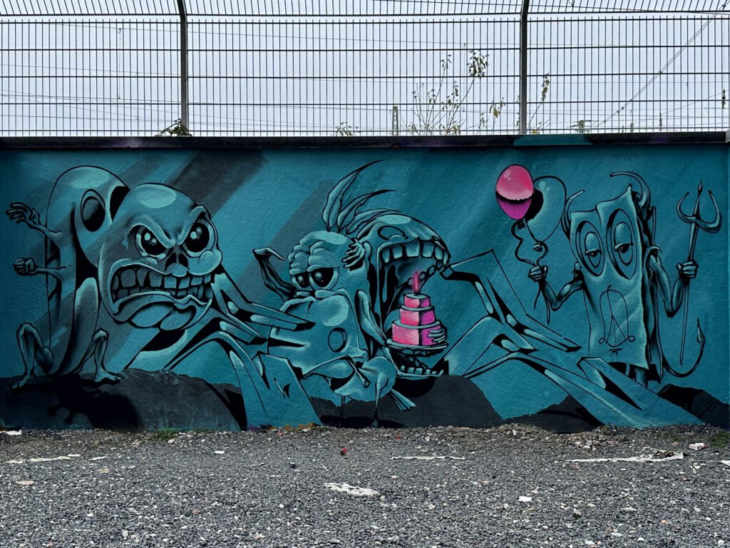 Street art en graffiti in Dortmund