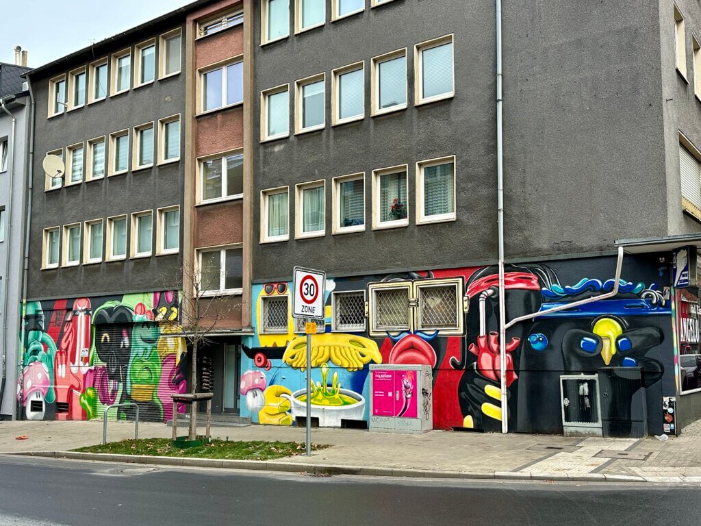 Street art en graffiti in Dortmund