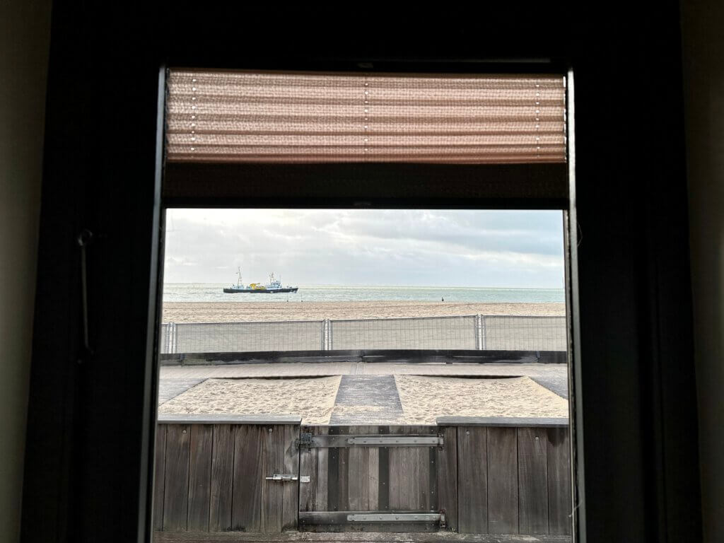 Slapen op het strand van Vlissingen