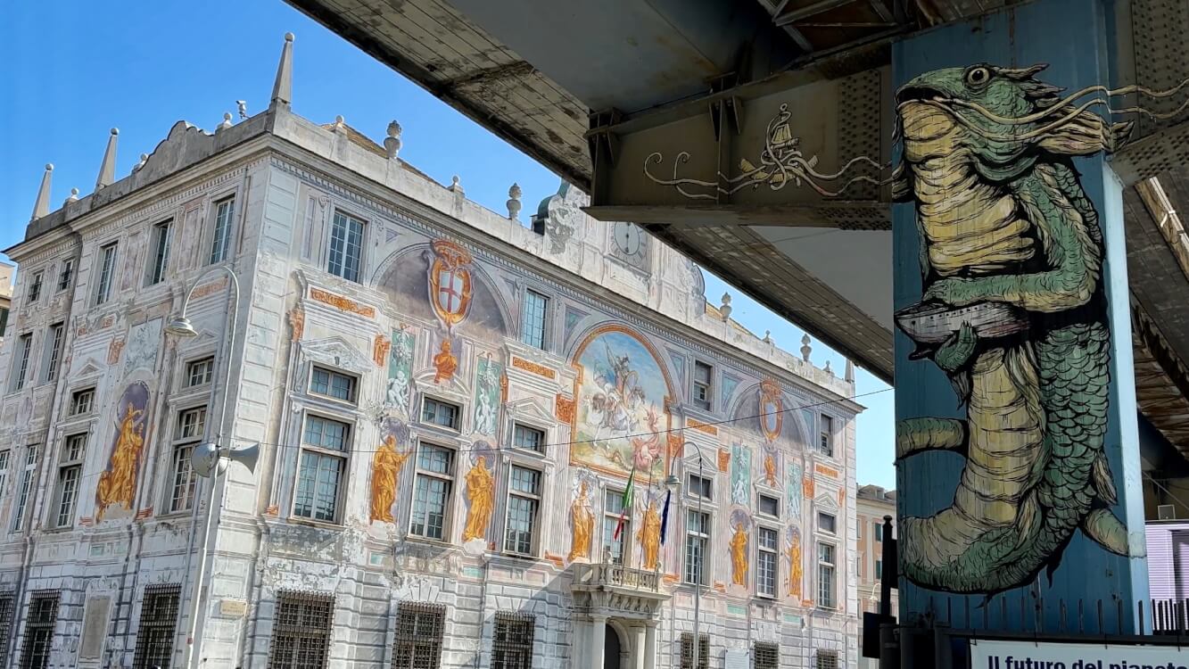 Street art in Genua