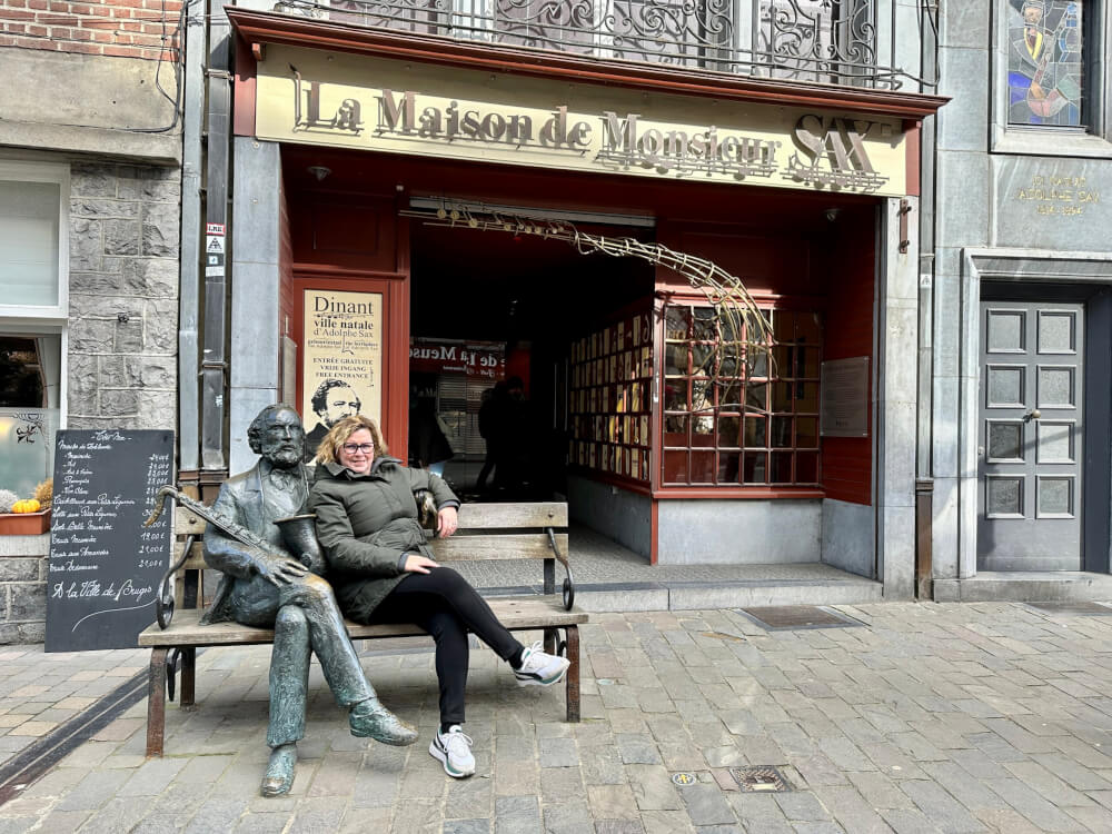 La Maison de Monsieur Sax is een van de bezienswaardigheden in Dinant