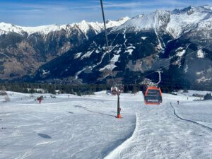 Wintersport in Gastein, Ski Amdadé, Salzburgerland, Oostenrijk