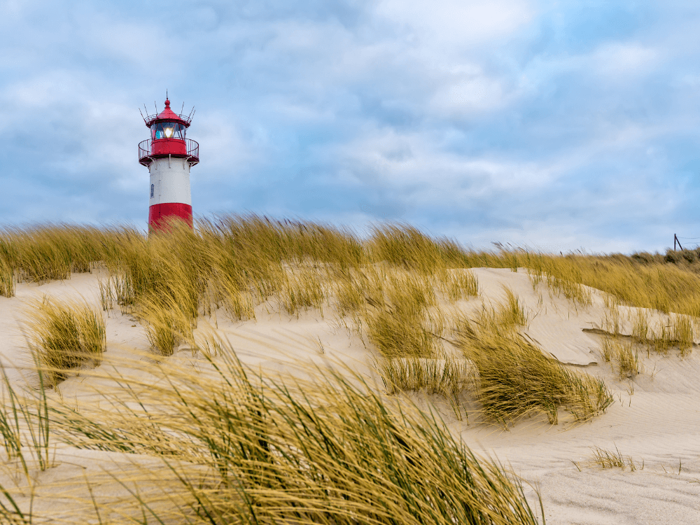 Een van de mooiste stranden op Sylt vind je in List in het uiterste noorden van het Waddeneiland.
