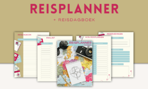Plan jouw reis tot in detail met deze gratis reisplanner. Incl. gratis reisdagboek.