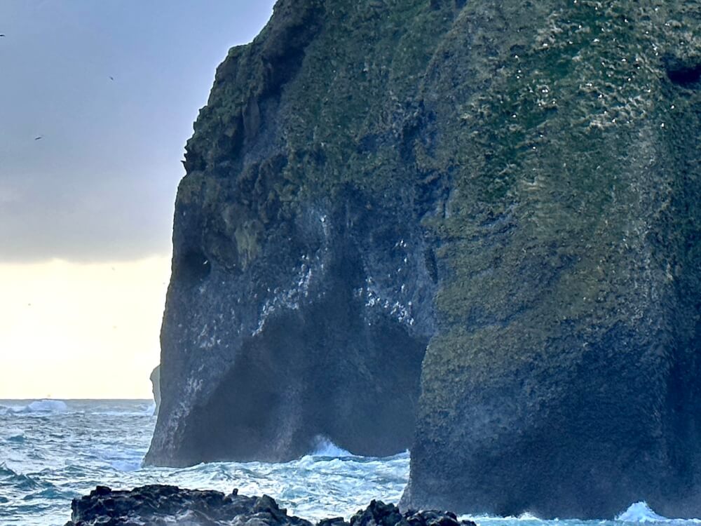 Elephant Rock Westmaneilanden IJsland.