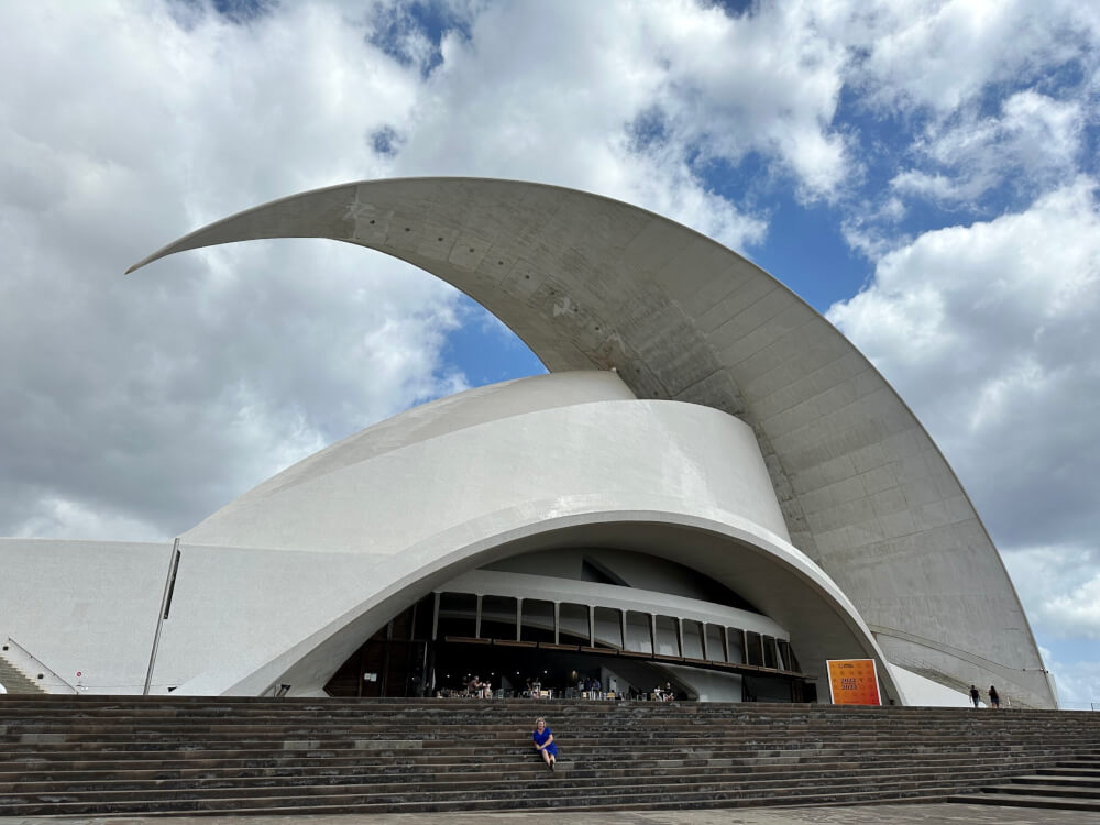 Auditorio de Tenerife, gemaakt door Santiago Calatrava.