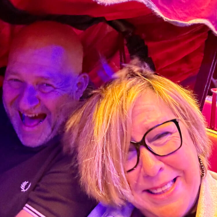 Dolle pret op de kermis in Tilburg.