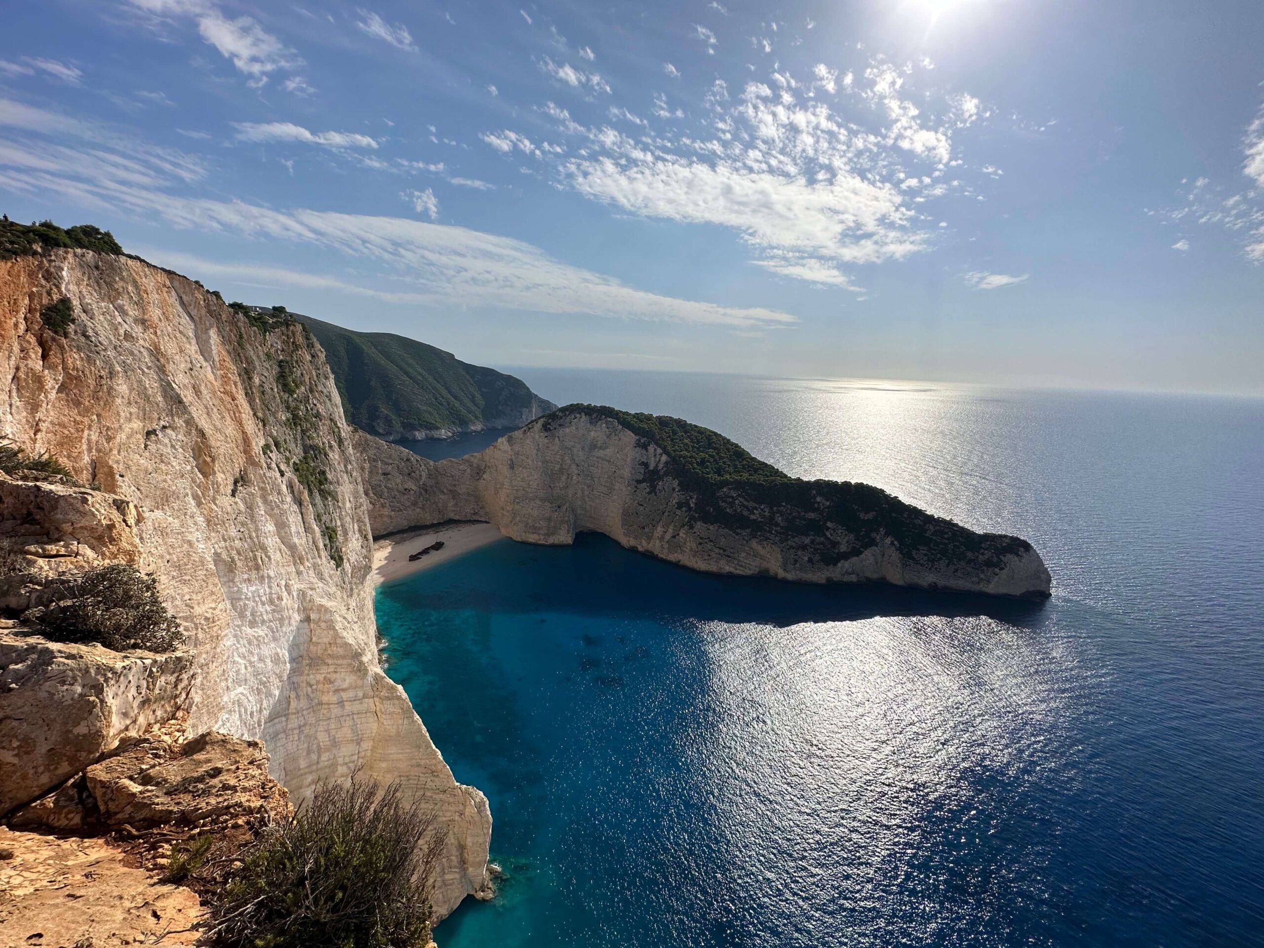 Tips voor het bezoeken van Shipwreck Beach op Zakynthos.