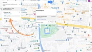 Reisplanning Google Maps