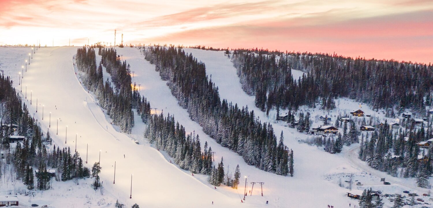 Wintersport in Zweden