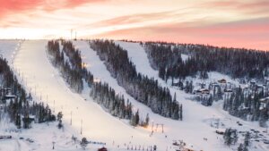 Wintersport in Zweden