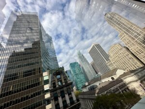 Gratis uitzichtpunt in New York.