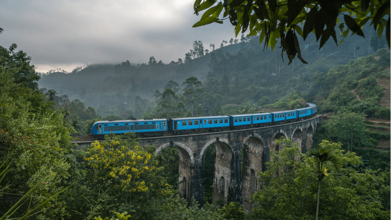 Trein van Ella naar Kandy is een must do als je in Sri Lanka bent.