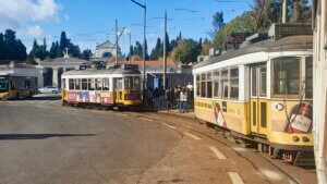 Vervoer in Lissabon.