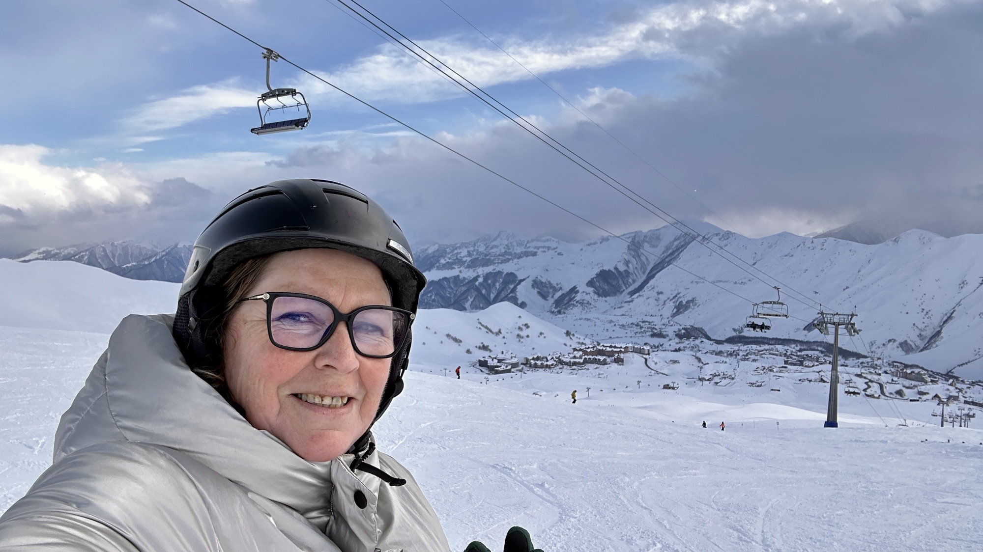 Skiën in Gudauri, Georgië