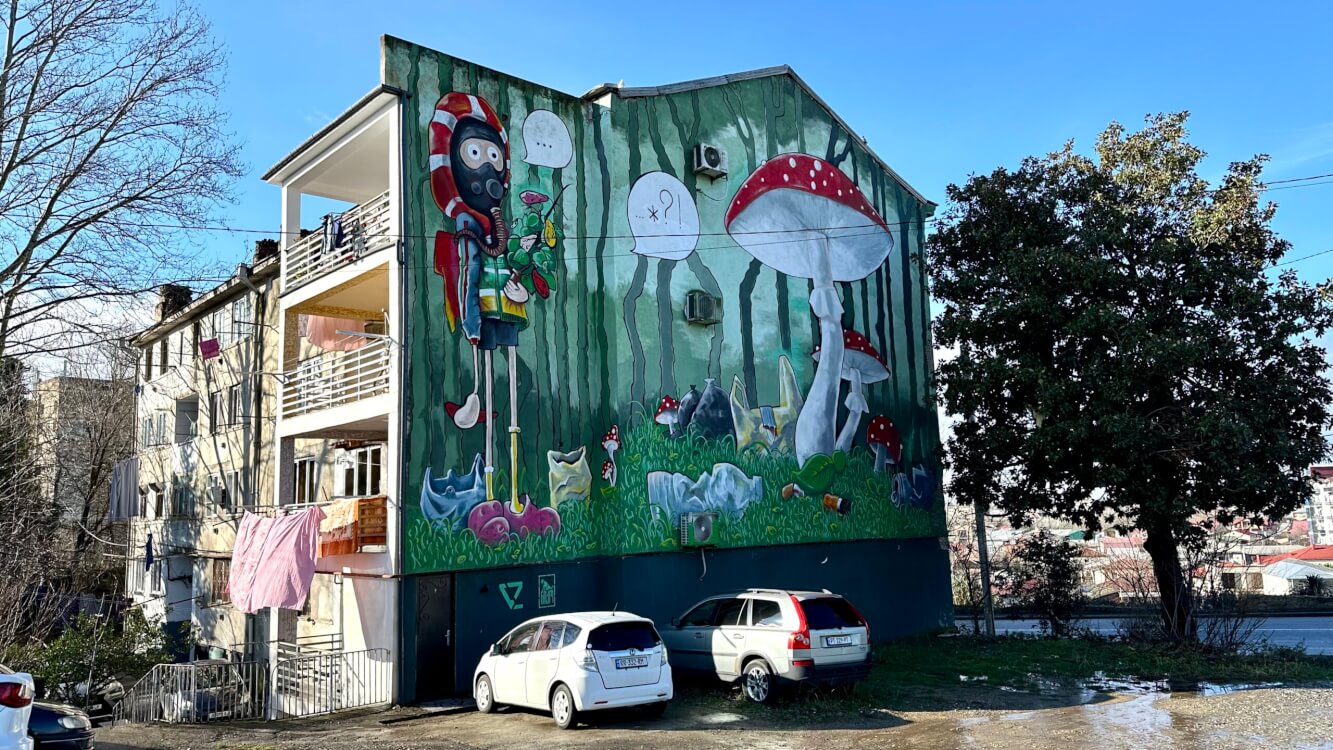 Street art in Kutaisi