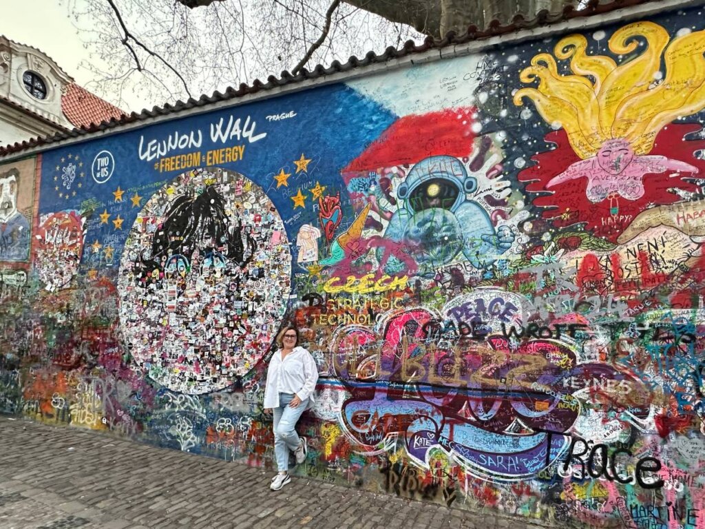 John Lennon muur Praag