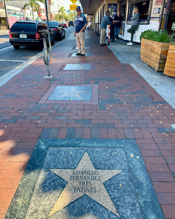 Walk of Fame, Little Havana, Miami.